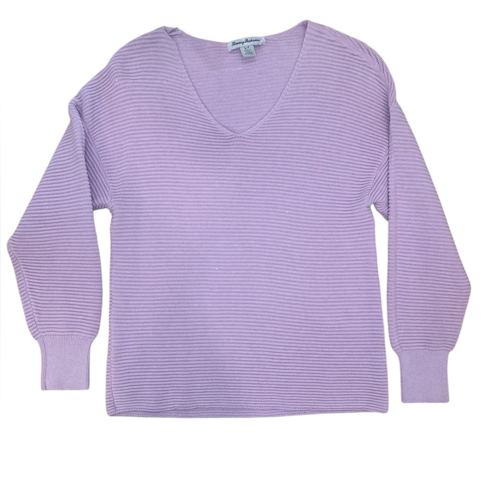 Tommy Bahama PINK V-Neck Sweater size S/P